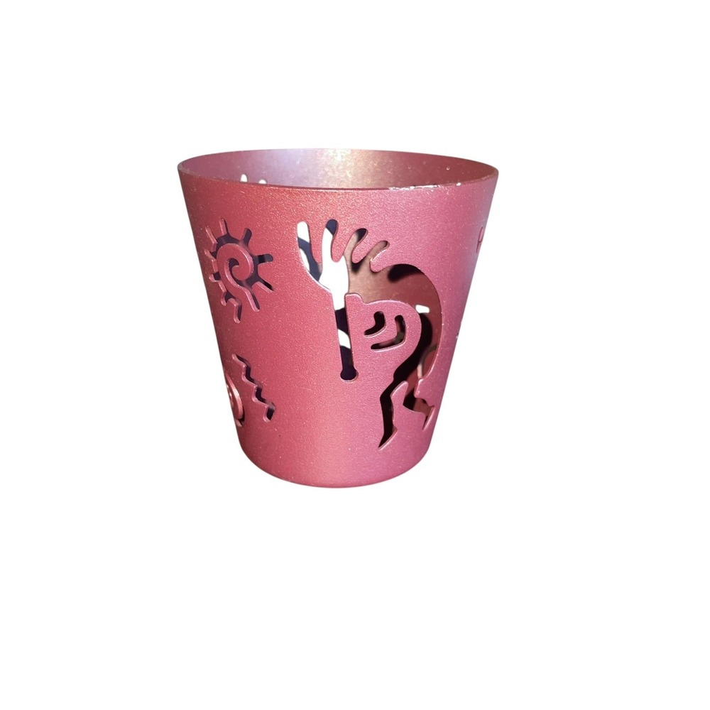 Votive Candle‎ Holder Kokopelli Gecko Southwest PartyLite